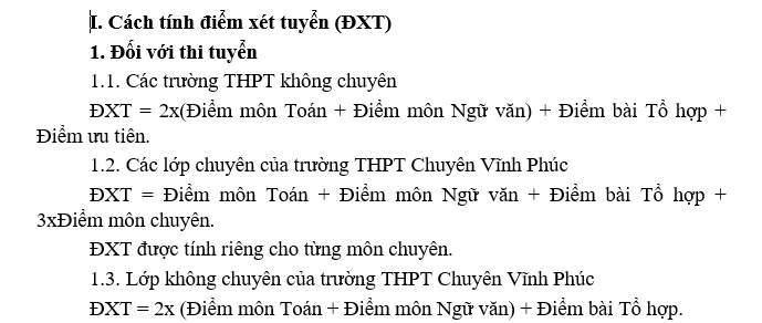 Các yếu tố ảnh hưởng đến điểm xét tuyển